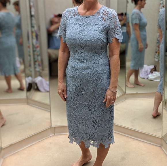 Brand new Eliza J blue sheath dress - Picture 2 of 4